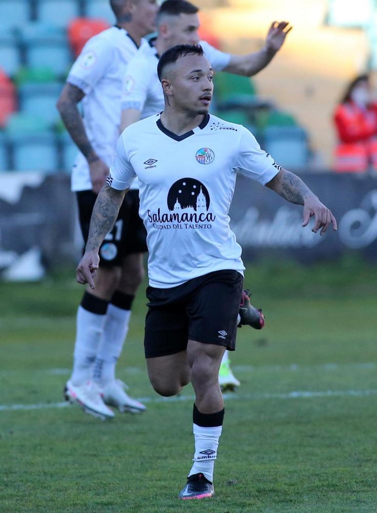 Juancho López, durante un partido de la pasada temporada.