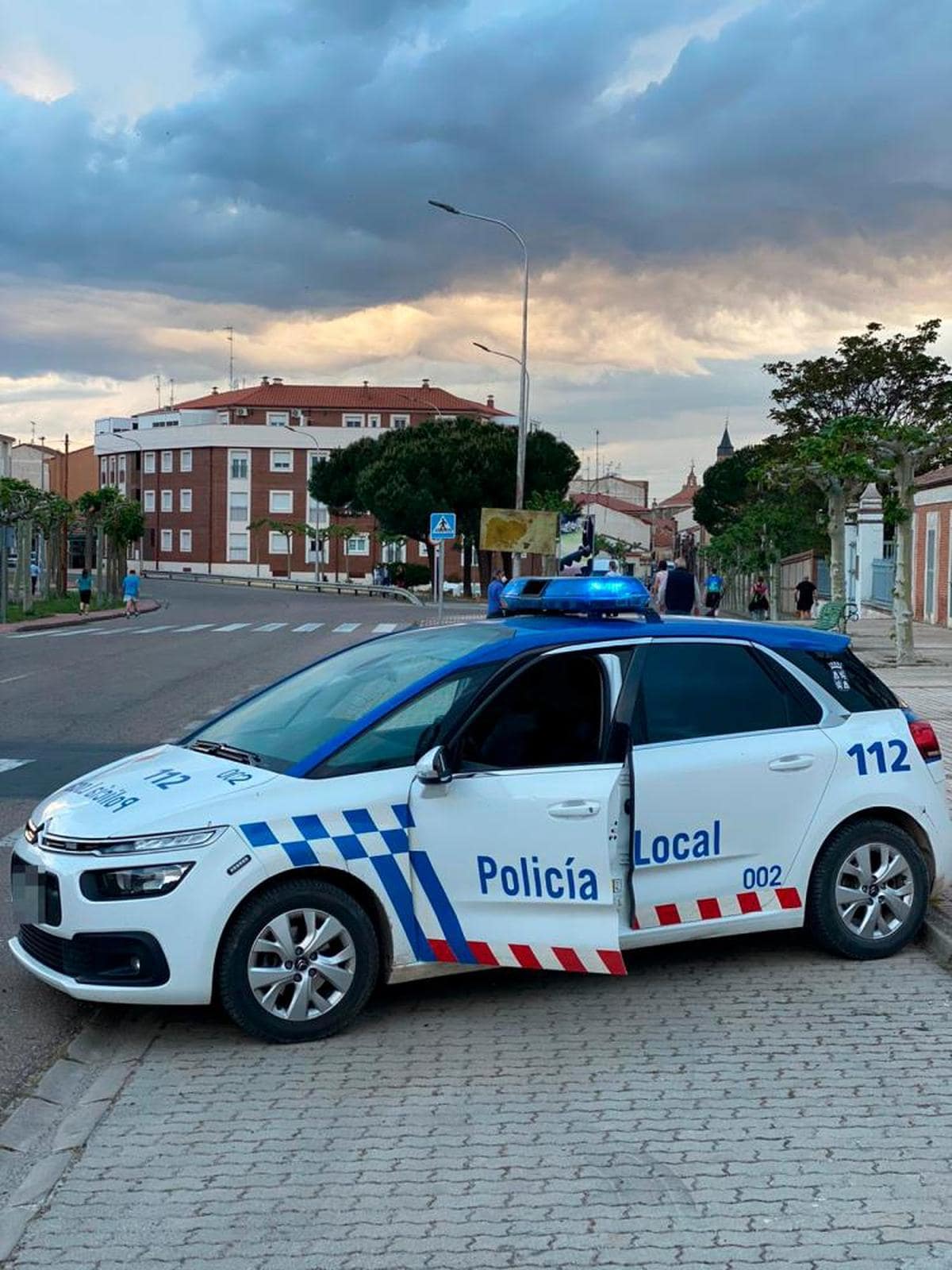 La Policía Local de Peñaranda interceptó al conductor