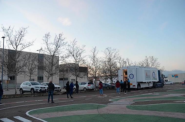 Cribado con test de antígenos en Ciudad Rodrigo