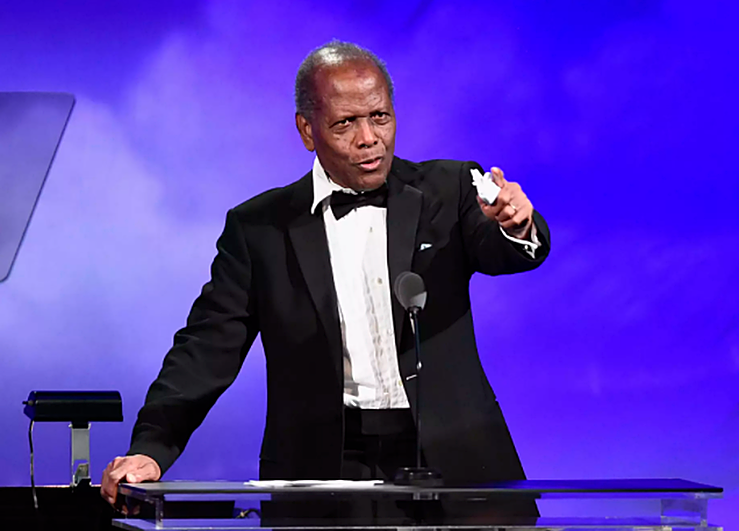 Sidney Poitier falleció a los 94 años de edad