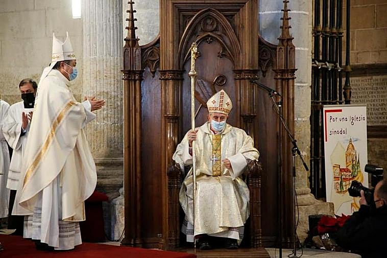 El nuevo obispo de Ciudad Rodrigo, José Luis Retana