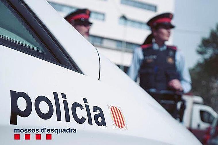 Patrulla de los Mossos d’Esquadra.