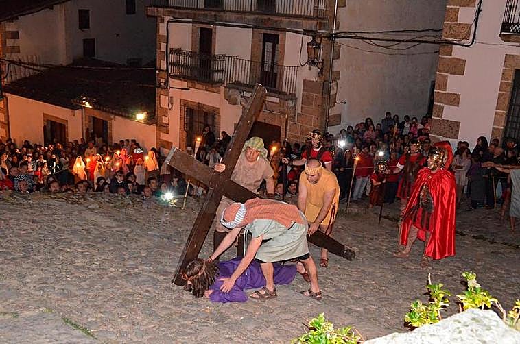 El Via Crucis es uno de los actos que Candelario quiere recuperar