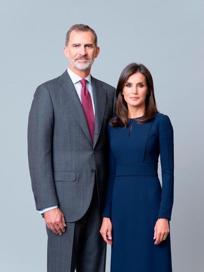 Los Reyes Felipe VI y Letizia.