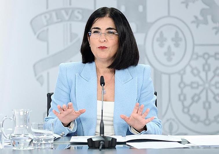 Carolina Darias, ministra de Sanidad.
