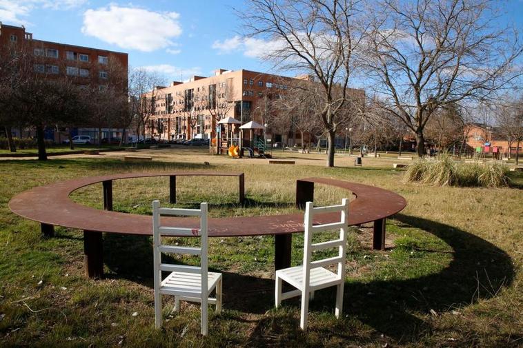 Parque de Tomás Bretón, en Puente Ladrillo, donde ocurrió la agresión.