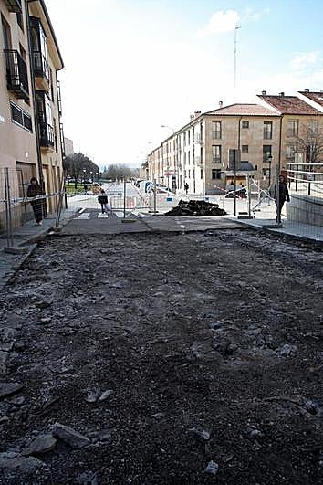 Las actuales obras en la calle Ancha tendrán continuidad con la futura peatonalización de La Vaguada