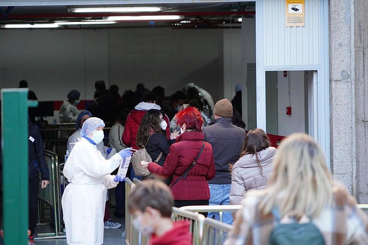 Cribado realizado el pasado viernes en Salamanca.