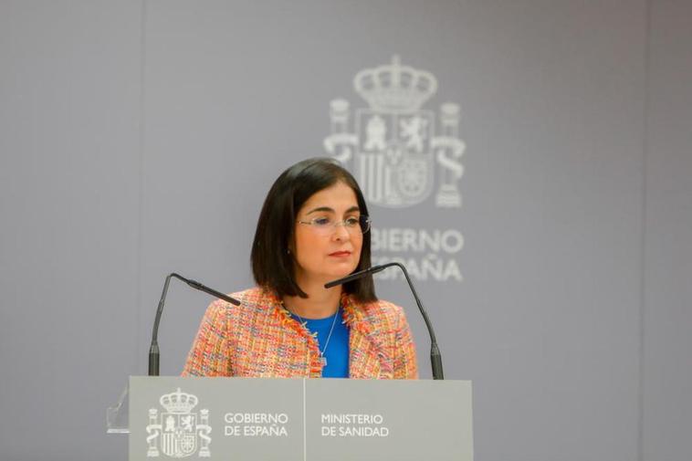 Carolina Darias, ministra de Sanidad