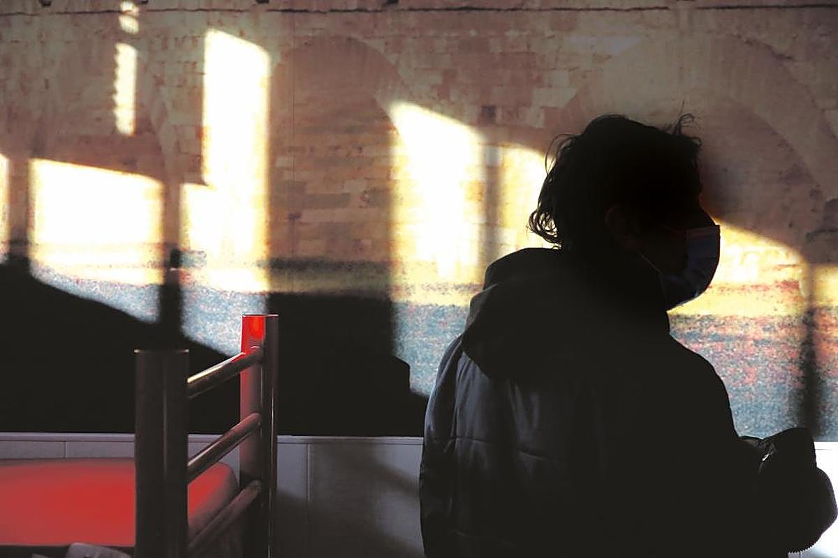 Julio, en el Centro de Atención para Personas sin Hogar de Cruz Roja