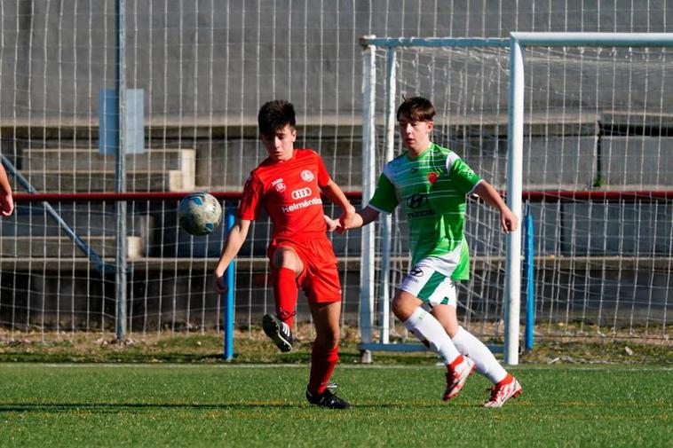 Las mejores imágenes de la decimotercera jornada del fútbol base de Salamanca