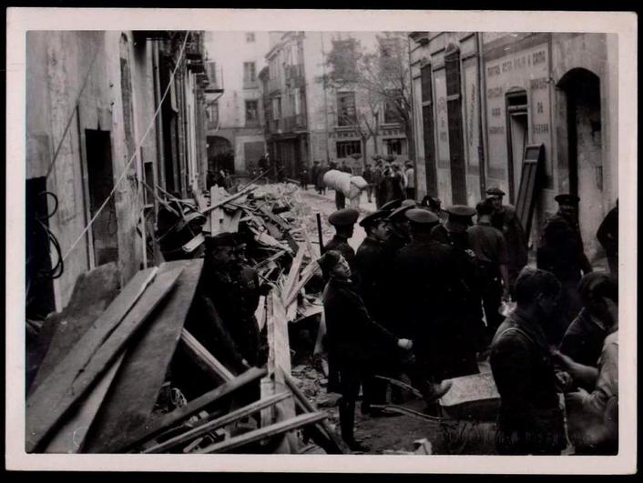 El bombardeo que conmocionó a la ciudad de Salamanca
