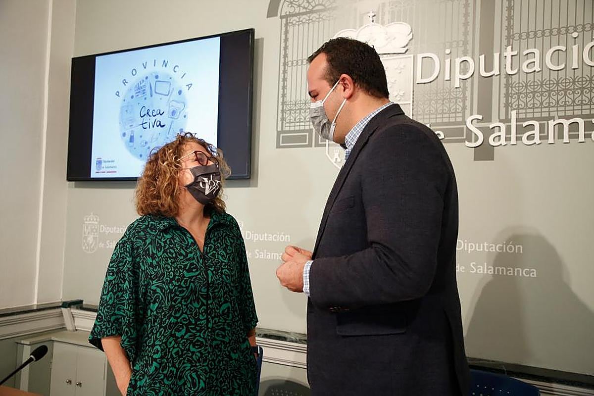 La vicerrectora Ana Martín y el diputado David Mingo