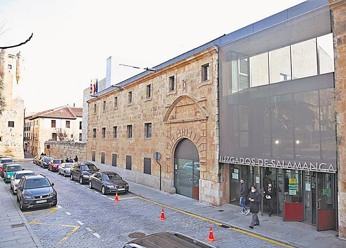 Sede de los juzgados de Salamanca en la plaza Colón.