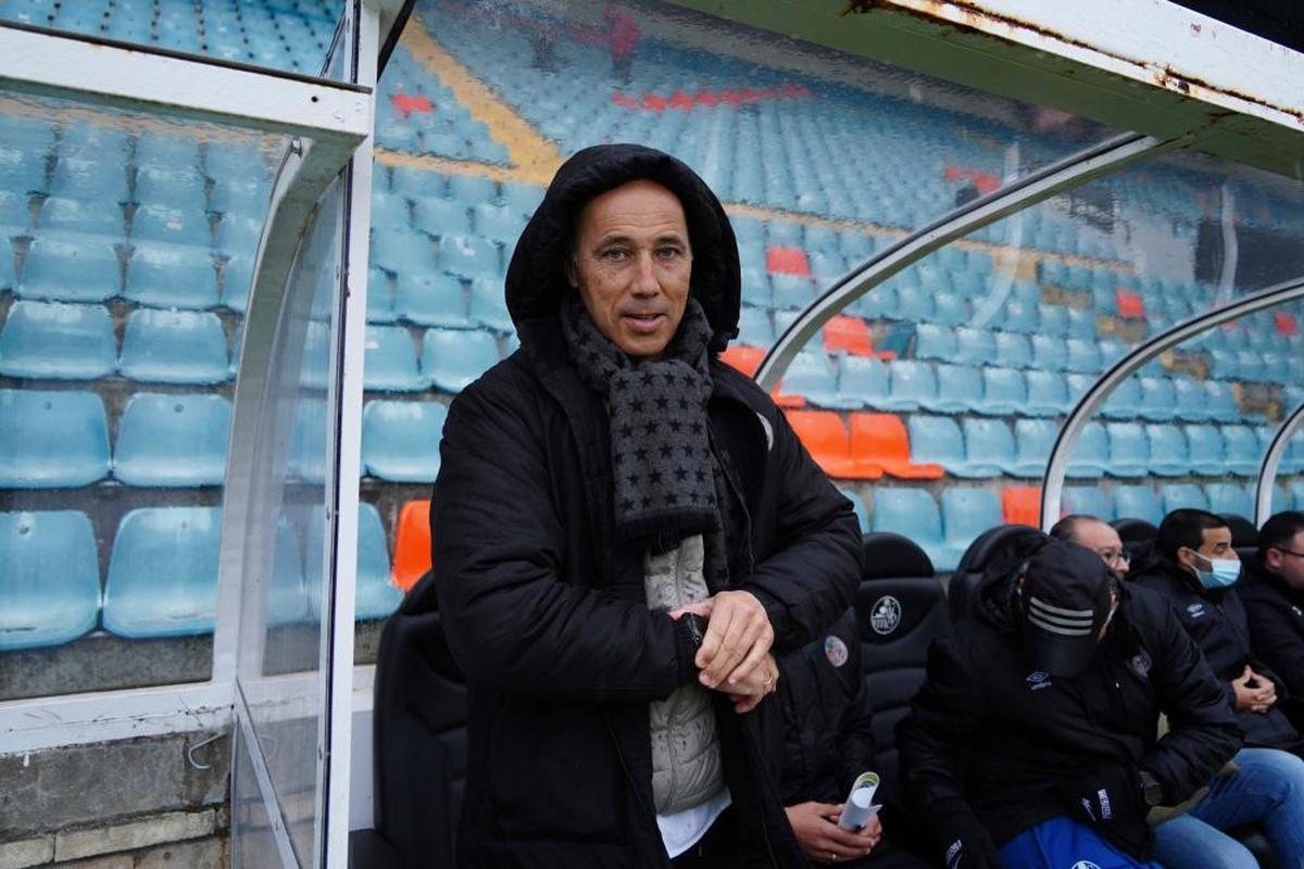 Antonio Calderón, entrenador del Salamanca.