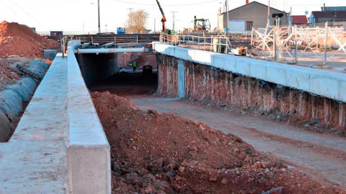 Estado de las obras en Gomecello