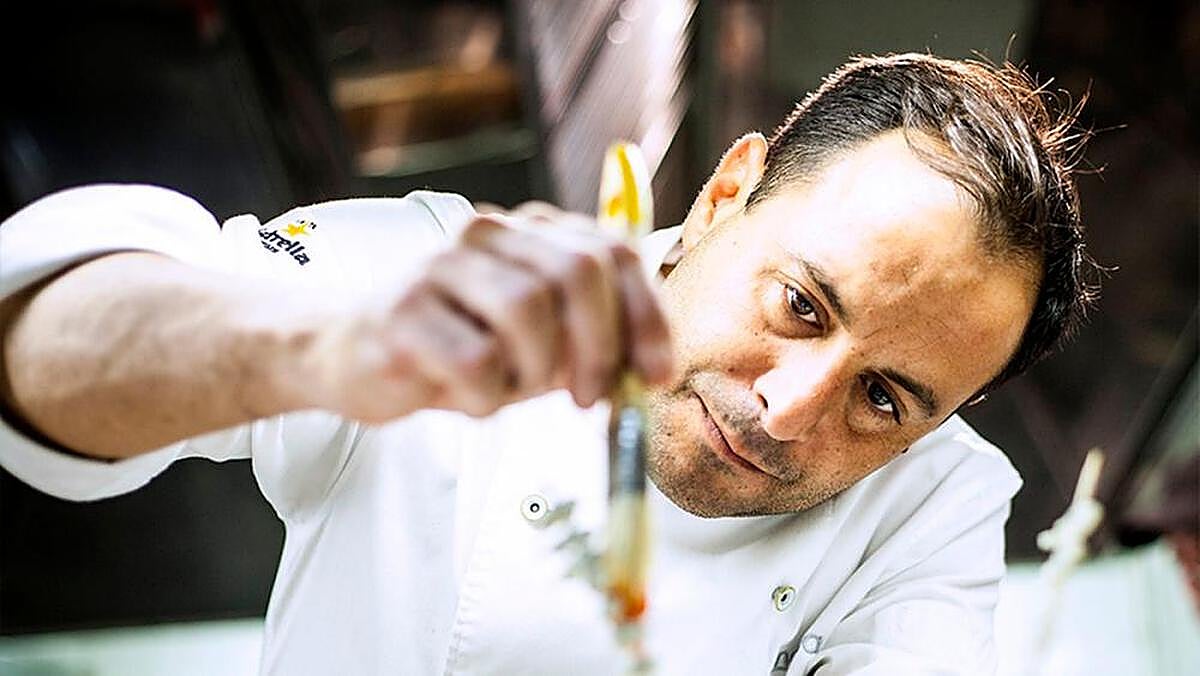 El chef Óscar Calleja lleva apenas un año en Salamanca