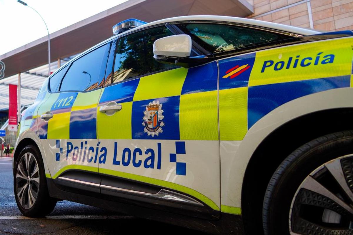 Un vehículo de la Policía Local