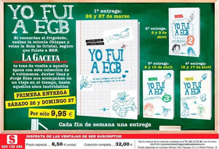 “Yo fui a EGB” llega al quiosco de la mano de LA GACETA