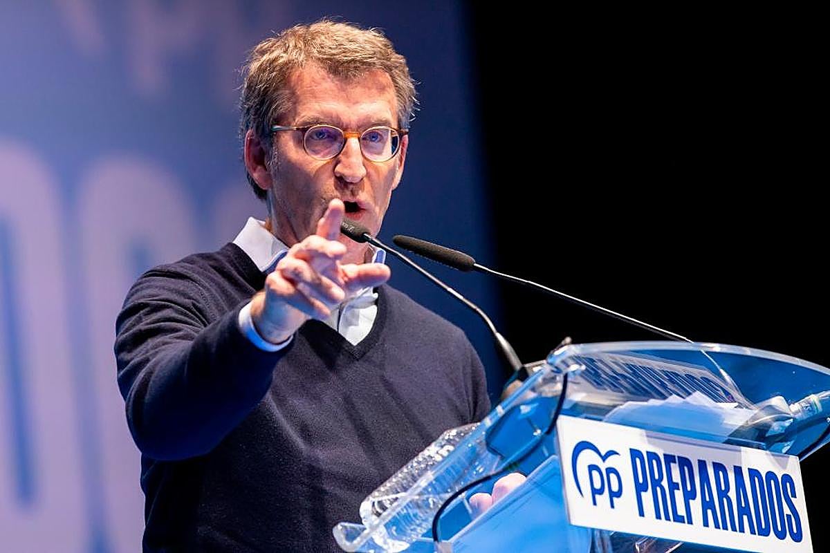 Alberto Núñez Feijóo, candidato a presidir el PP