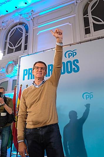 Feijóo, candidato a la presidencia del Partido Popular
