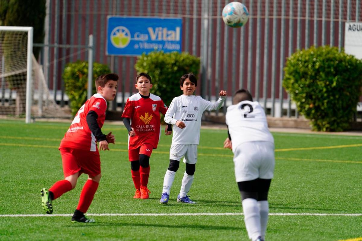 Las mejores imágenes de la vigésimo primera jornada del fútbol base de Salamanca