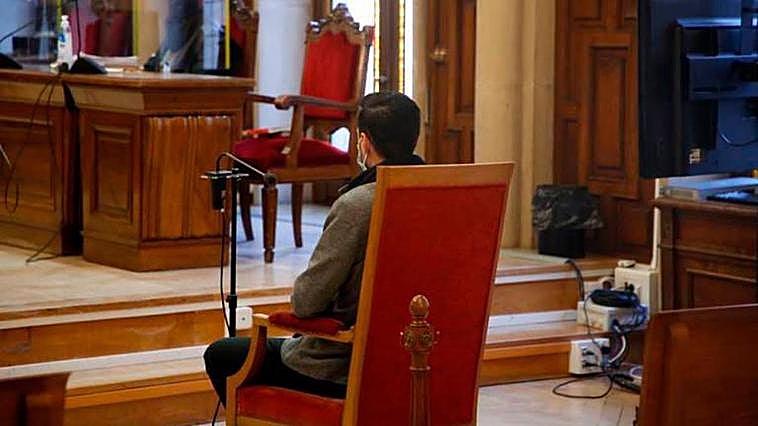 El acusado, J.L.M.L., en su declaración en la Audiencia Provincial