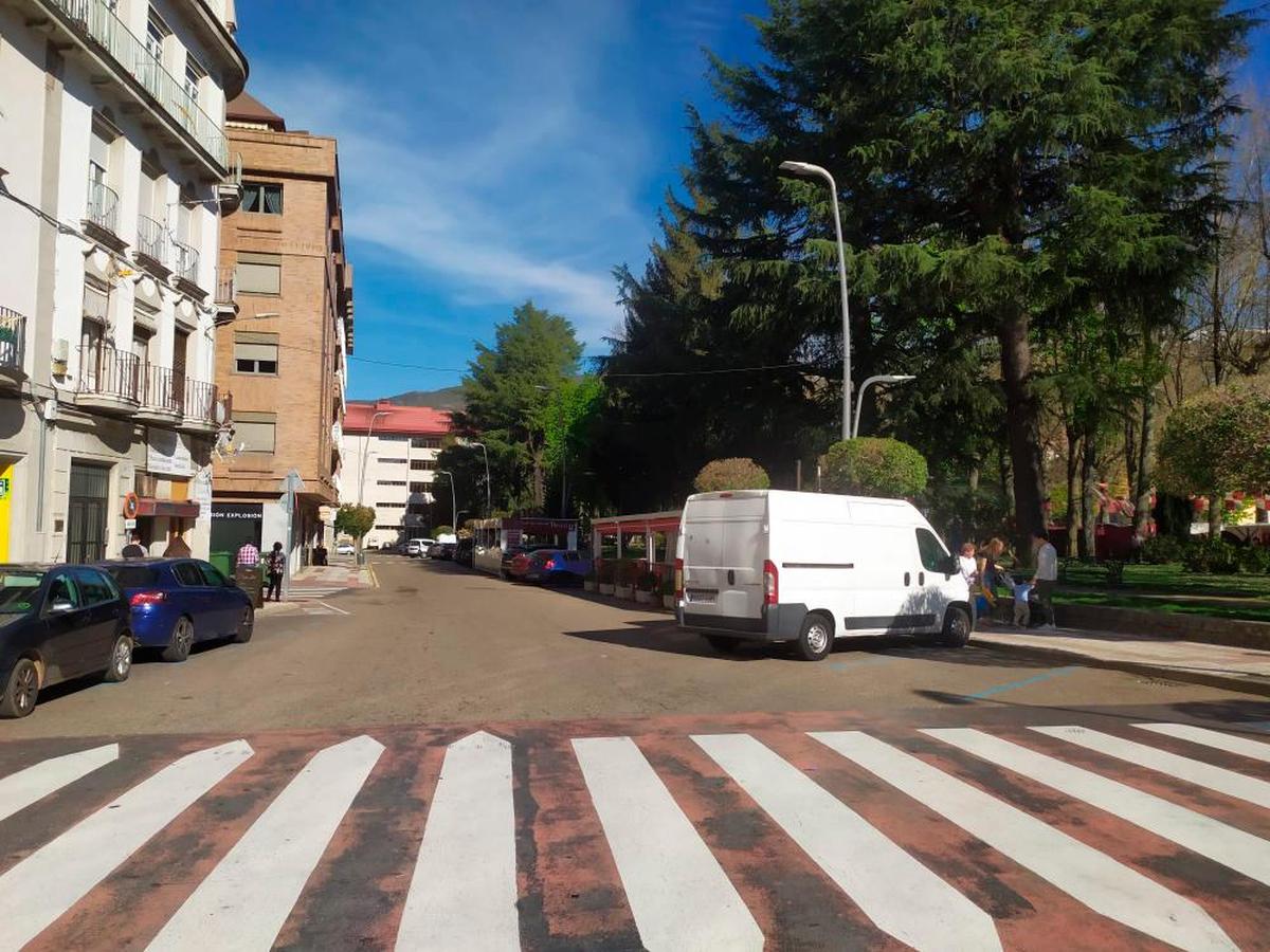 Los hechos tuvieron lugar en la calle Zúñiga Rodríguez de Béjar, en la fotografía