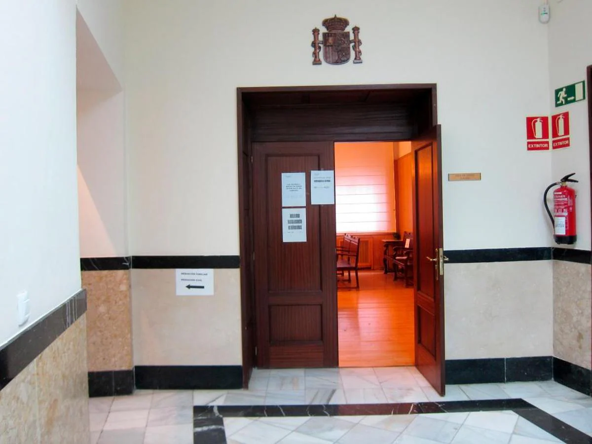 Sala de vistas de la Audiencia de Valladolid