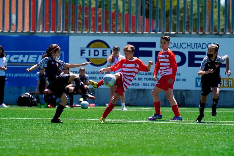 Las mejores imágenes de la vigésimo quinta jornada del fútbol base de Salamanca