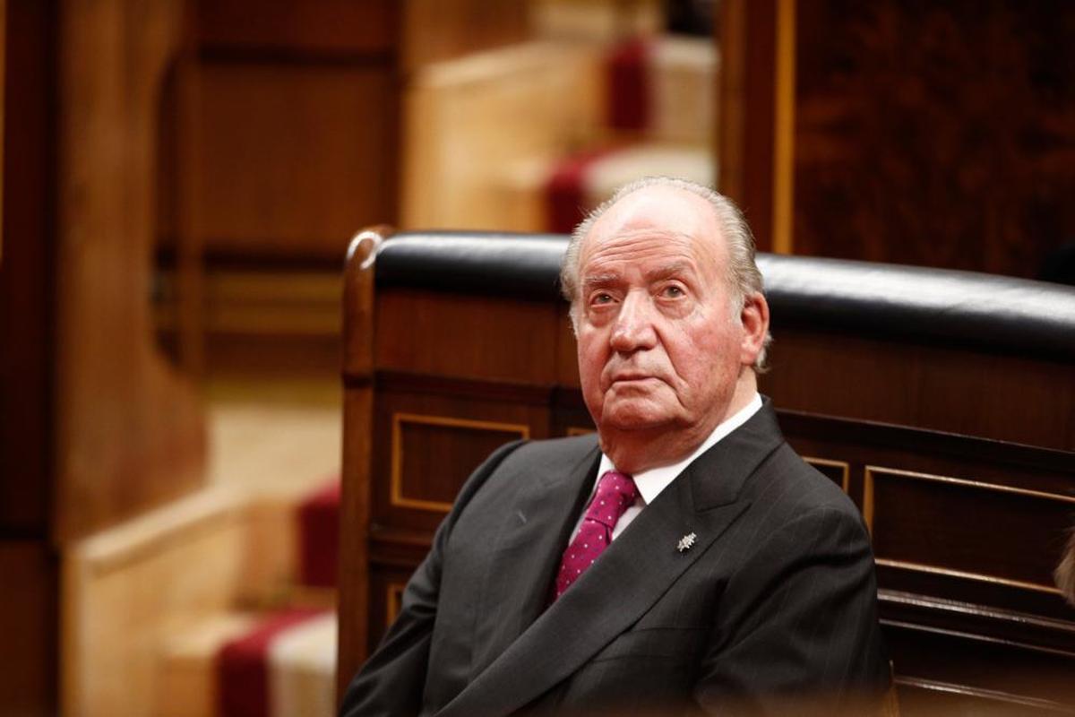 El Rey emérito, Don Juan Carlos.