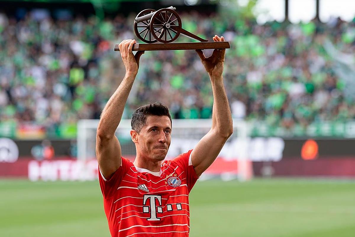 Robert Lewandowski, jugador del Bayern de Munich