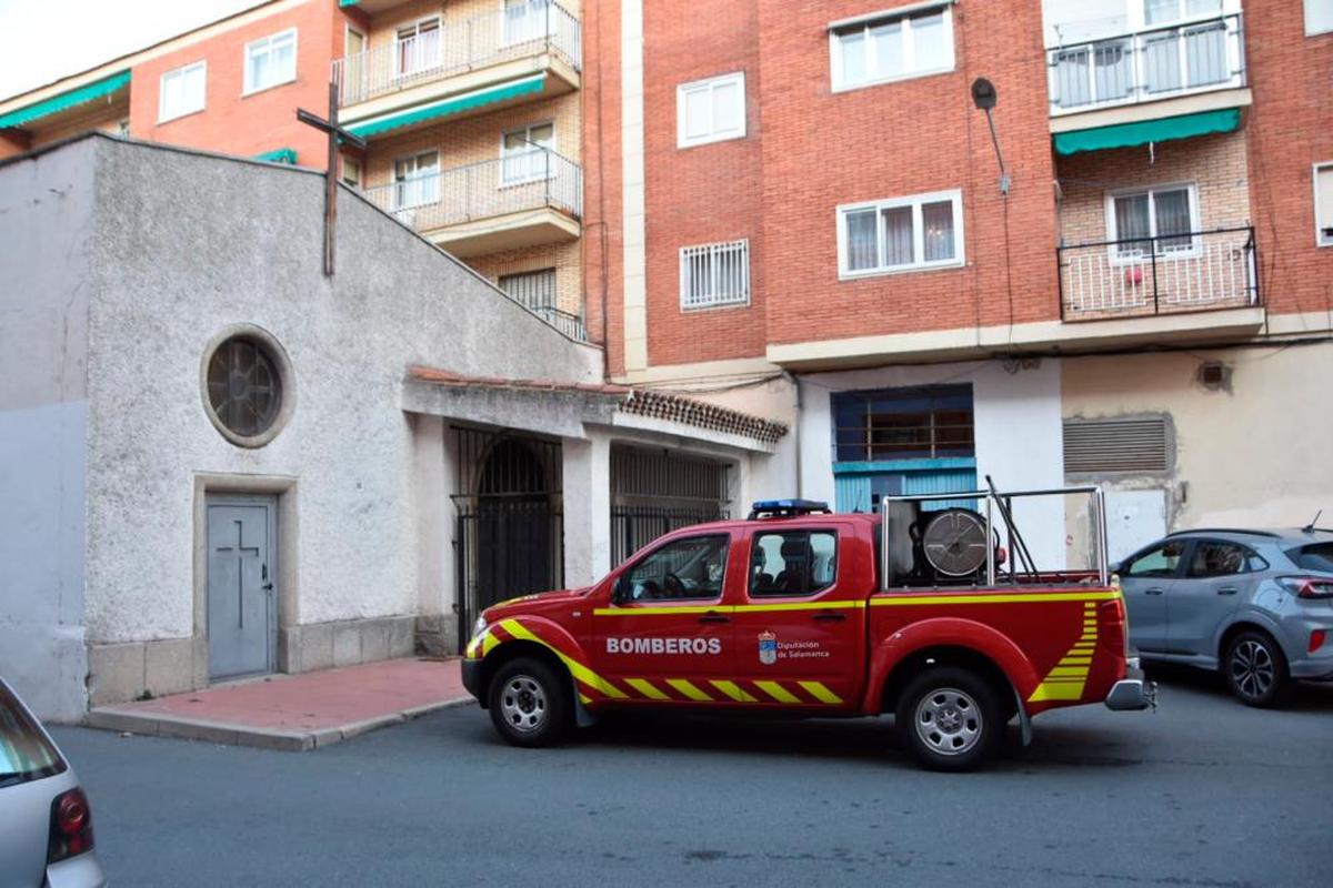 Los Bomberos de la Diputación en una actuación anterior