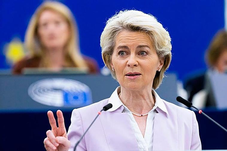 Ursula Von der Leyen, presidenta de la Comisión Europea