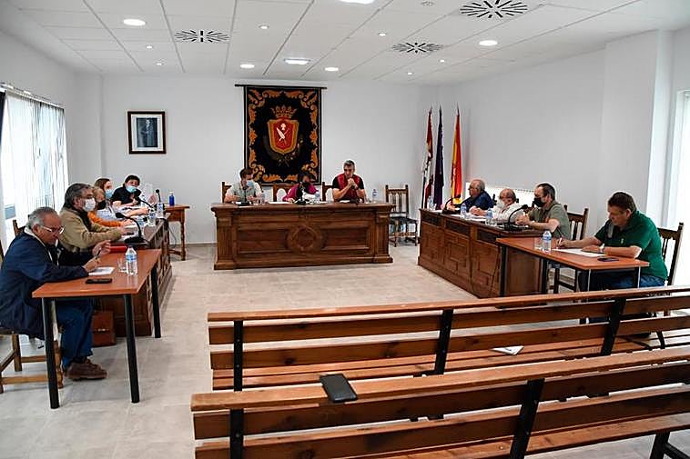 Sesión ordinaria de pleno celebrada la semana pasada en Vitigudino