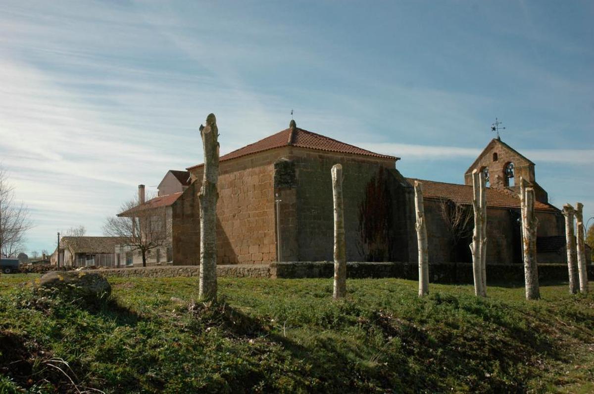 El entorno de la iglesia de Cerralbo es escenario de los actos litúrgicos