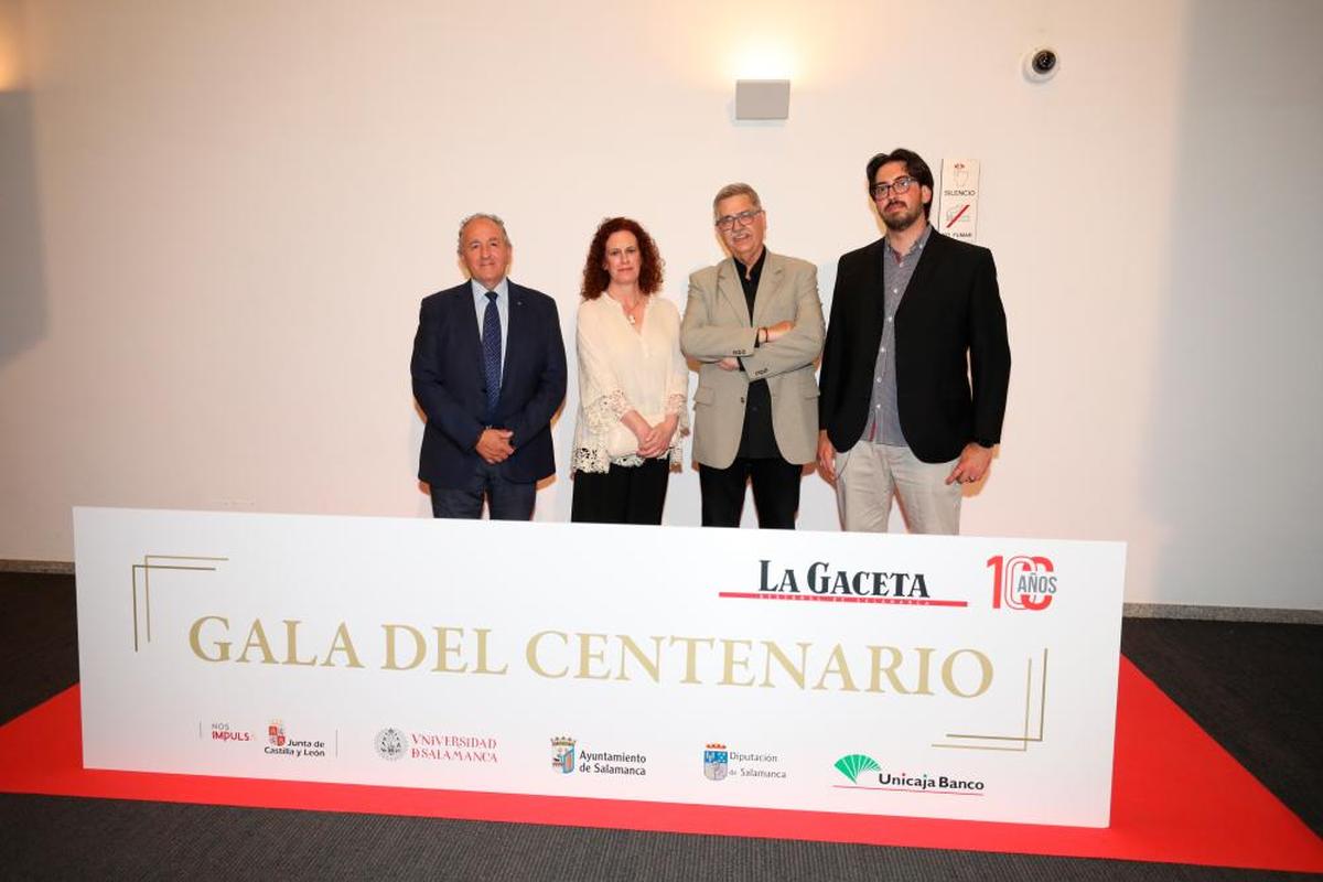 Luis Miguel Mata, Lucía Sánchez, Juan Francisco Blanco y Miguel Blanco.