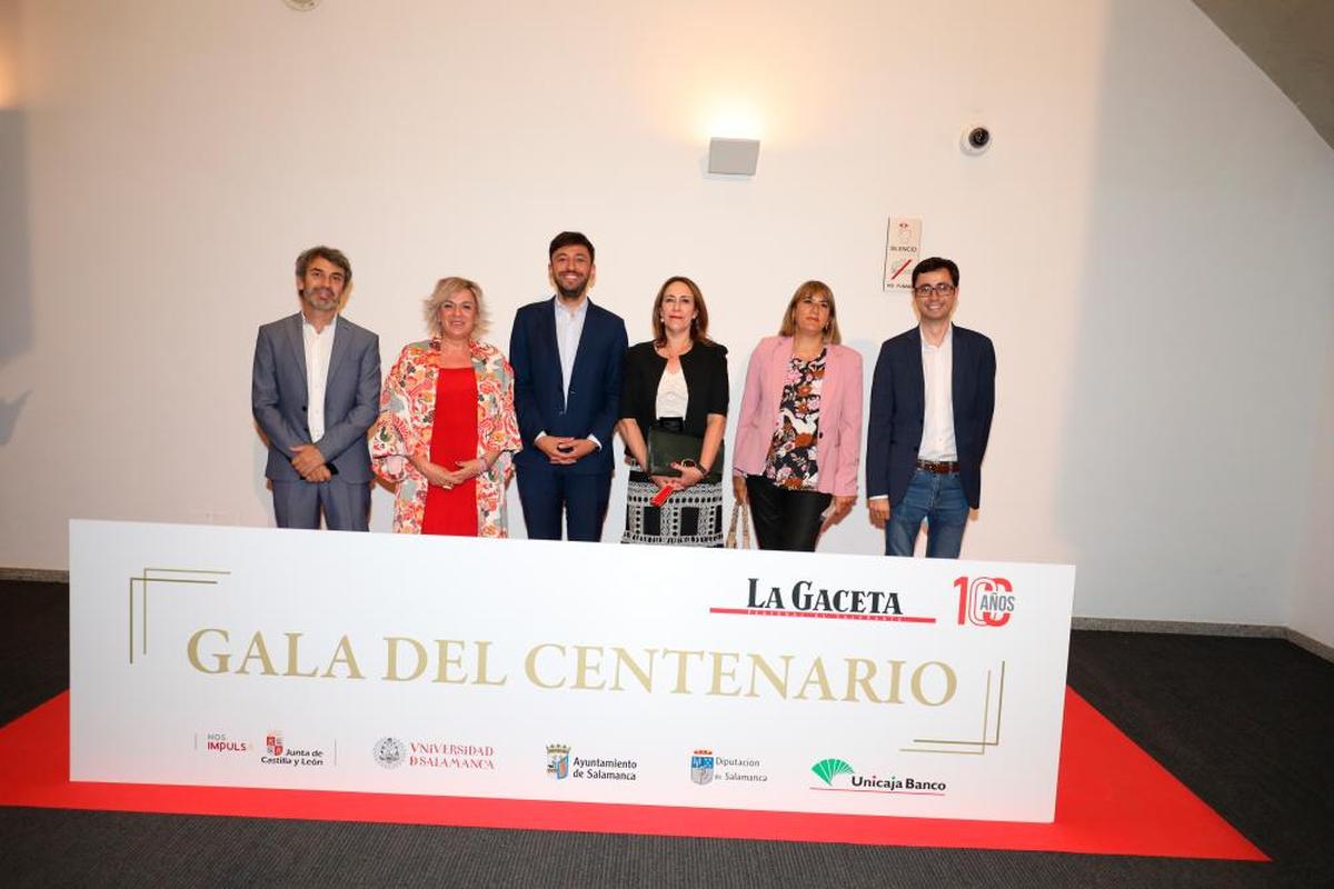 Miguel Ángel Luengo, Elena Diego, Fran Díaz, Rosa Rubio, María García y José Luis Mateos.