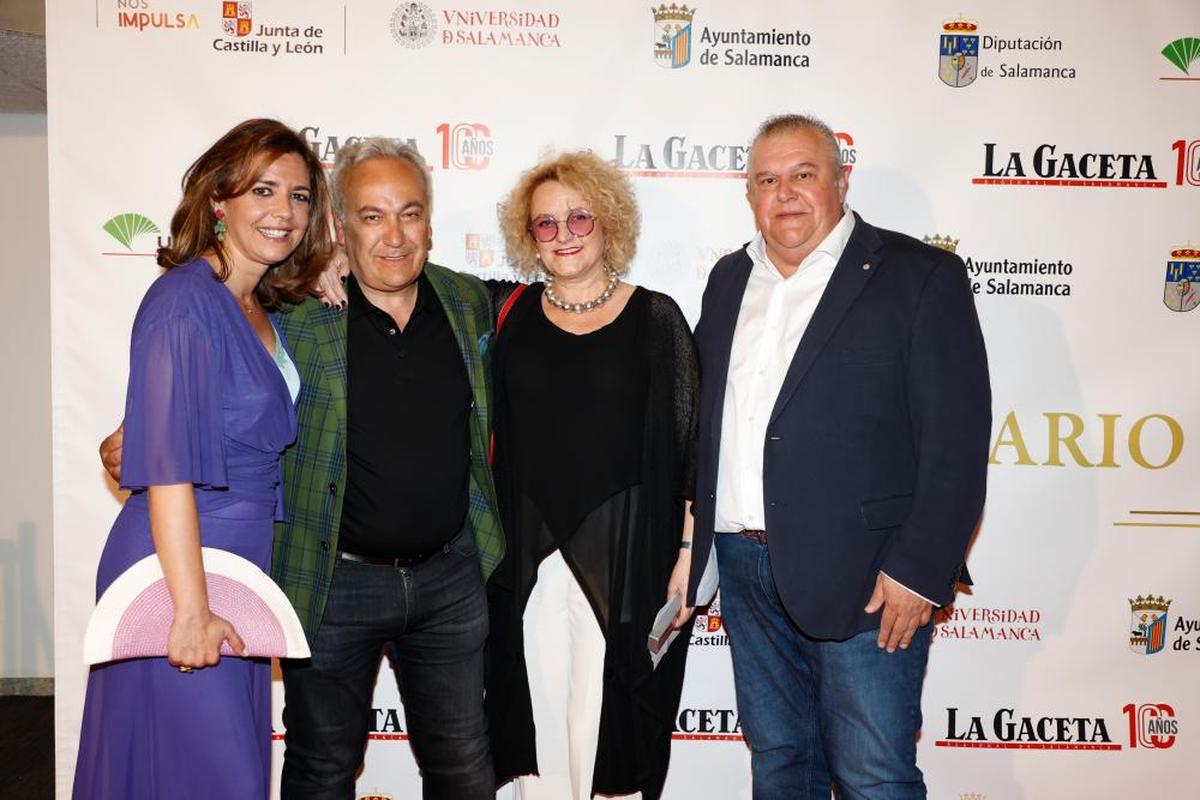 Susana Sánchez, Francisco Sánchez, Begoña y Juan Antonio Domínguez.