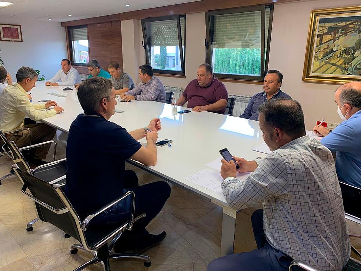 Mesa del cereal de la Lonja de Salamanca.