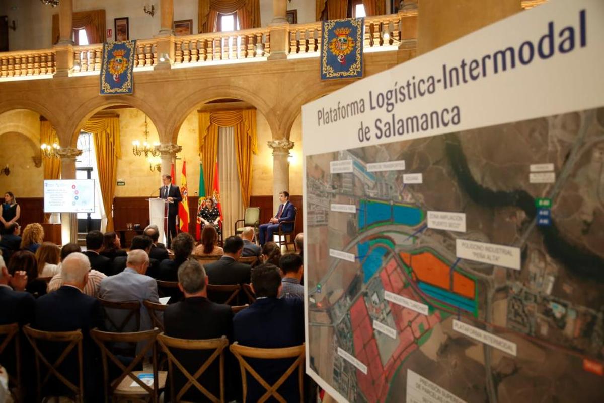 Estudio Análisis sobre el área de influencia de la Plataforma Logística-Intermodal de Salamanca’. | ALMEIDA