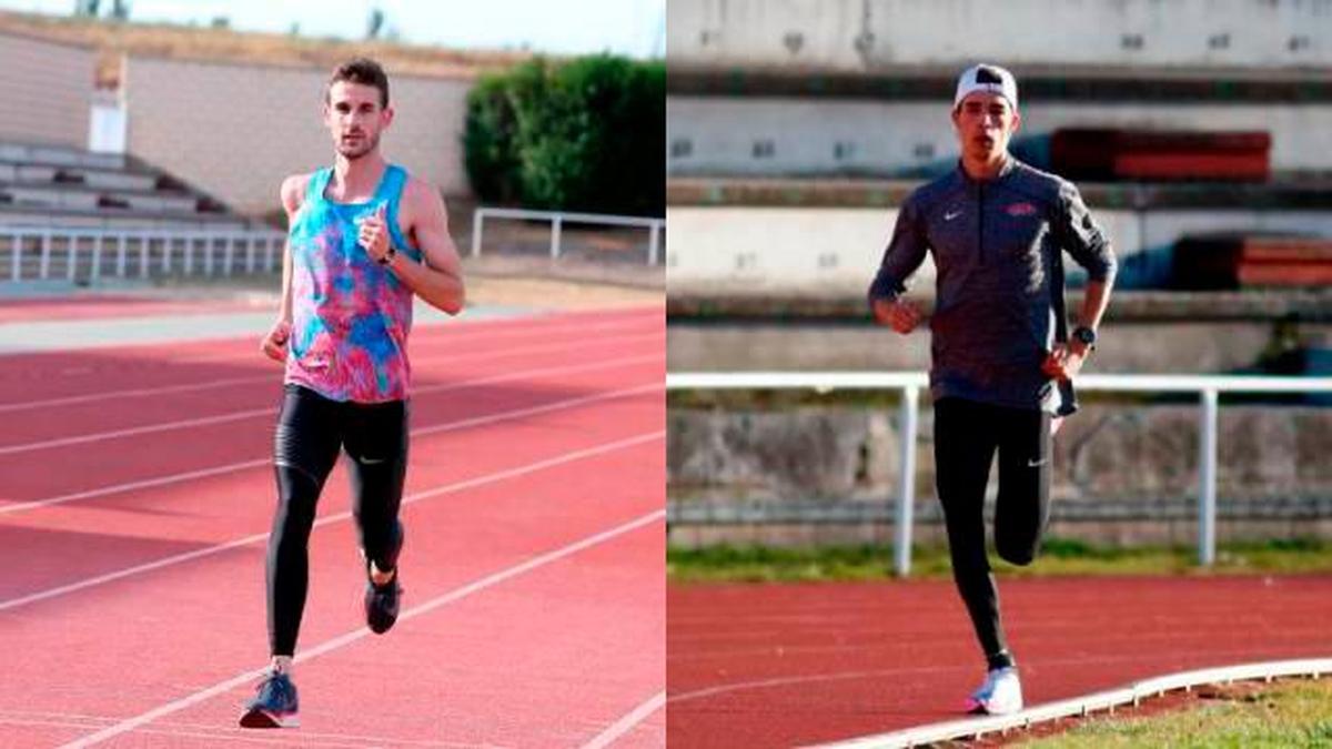 Álvaro de Arriba y Mario García Romo, las grandes bazas del atletismo salmatino en Nerja.