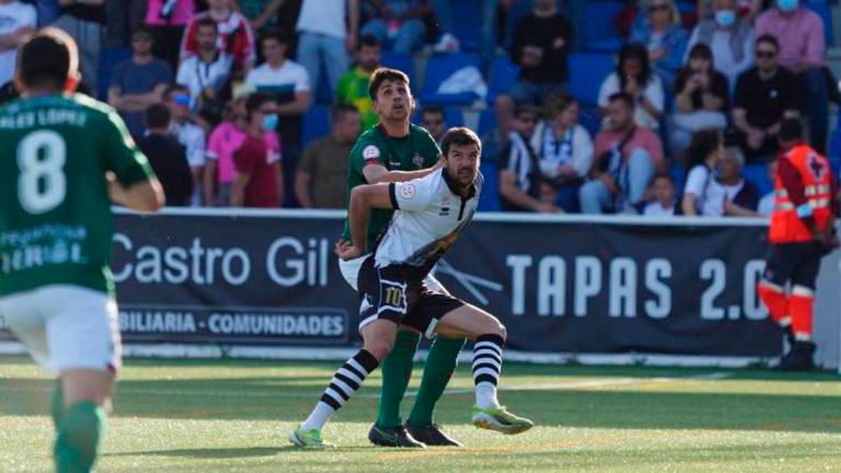 Carlos de la Nava en un partido con el Unionistas