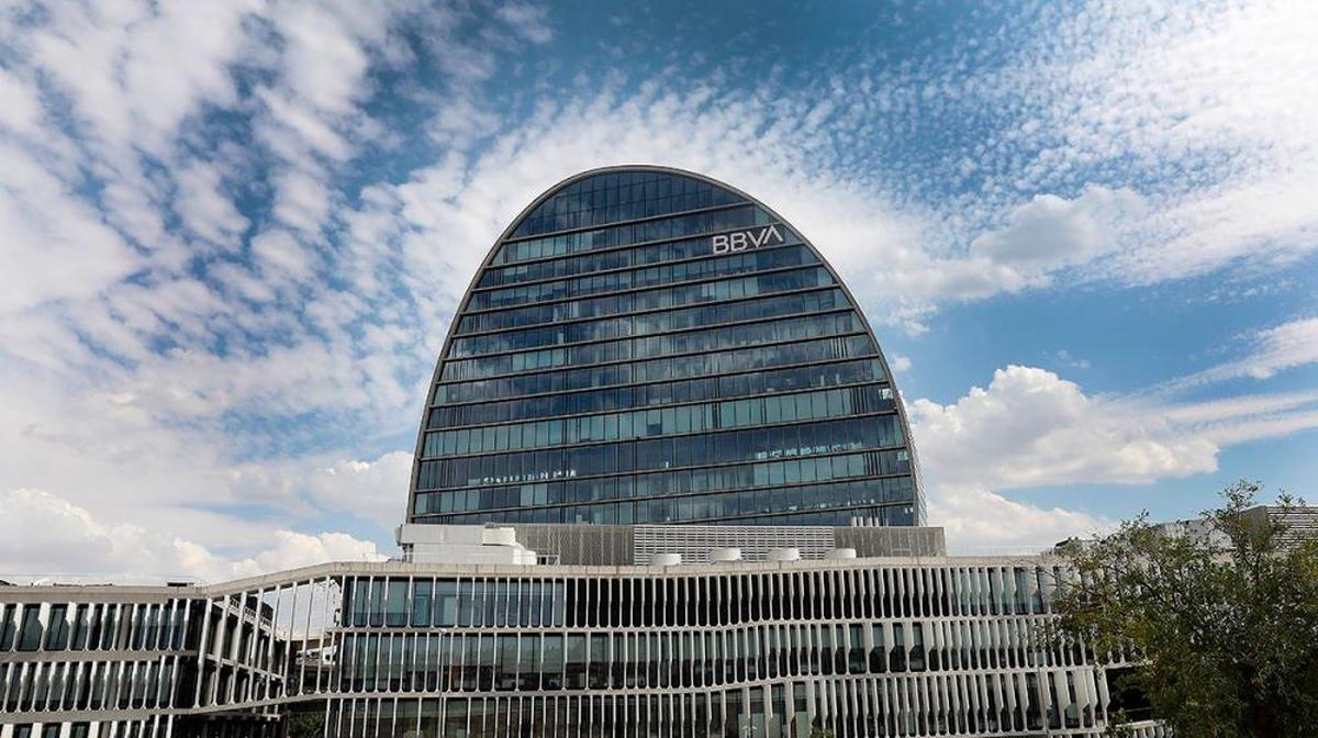 Oficinas centrales del BBVA en Salamanca.