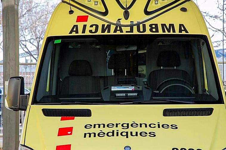 Ambulancia del Sistema de Emergencias Médicas catalán.