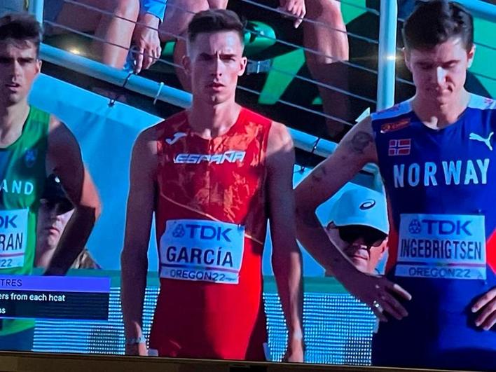 Mario García Romo en la semifinal del Campeonato del Mundo