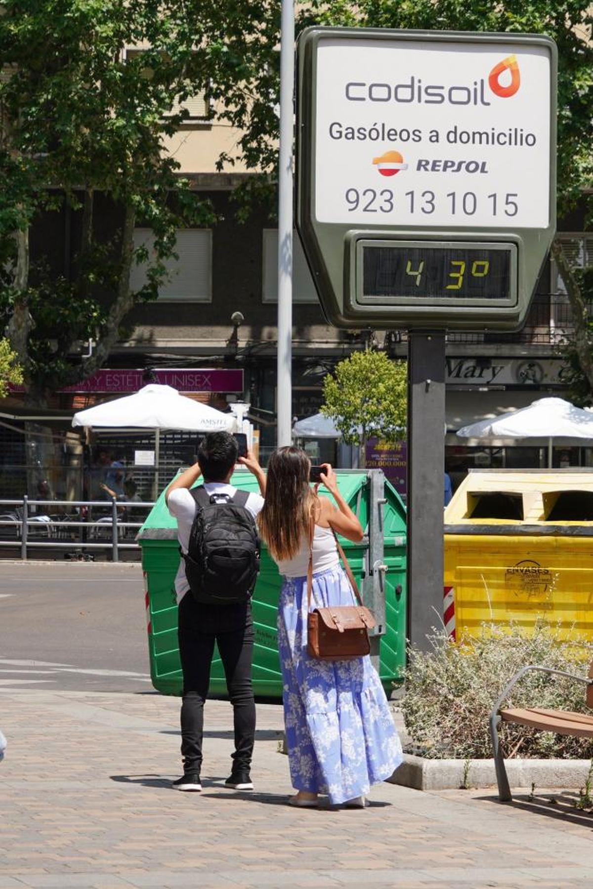 Las temperaturas seguirán siendo altas este miércoles