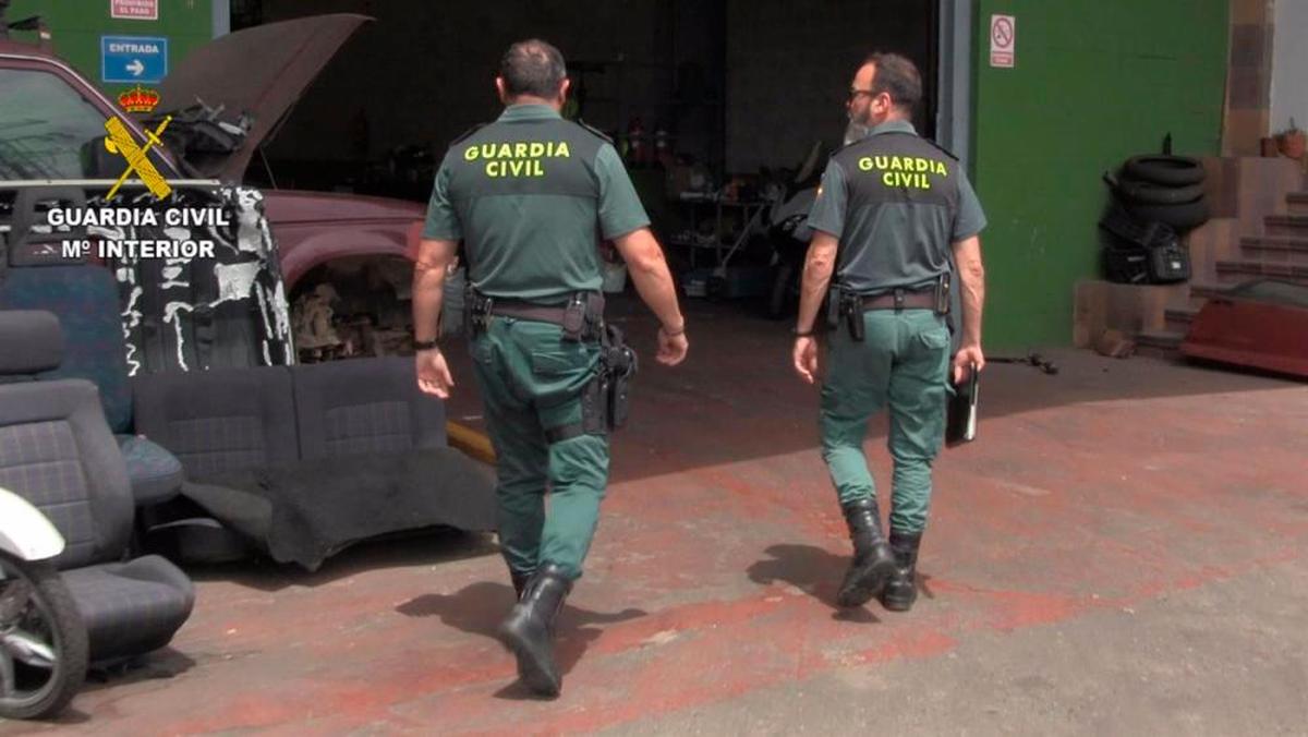 La Guardia Civil en Bélgica.