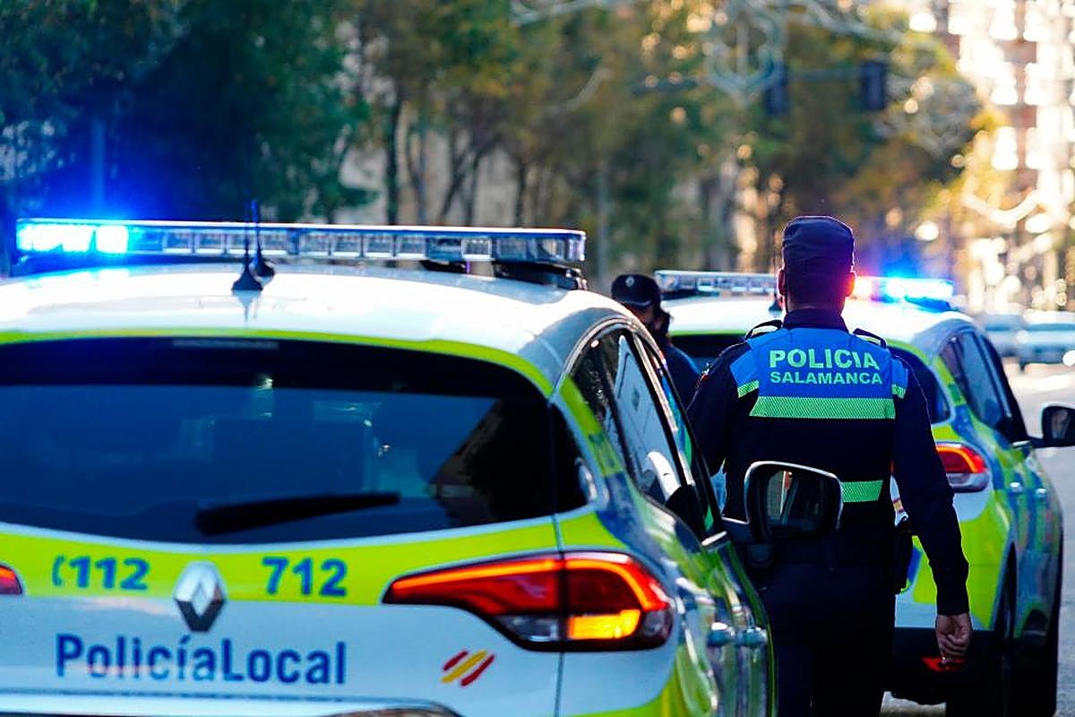 Un vehículo de la Policía Local