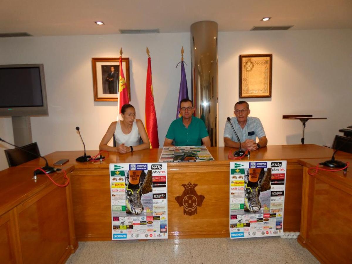 Pilar García, José María Robledo y Santos Pérez